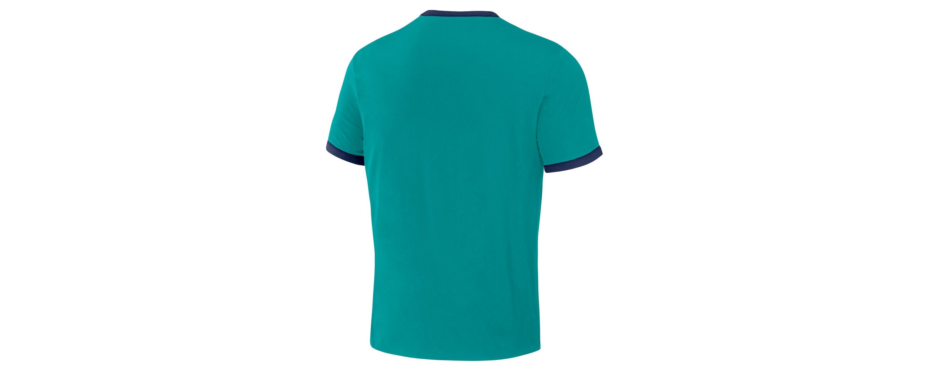 MLB Navy/Teal Seattle Mariners Two-Way Ringer Reversible T-Shirt