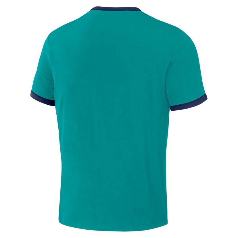 MLB Navy/Teal Seattle Mariners Two-Way Ringer Reversible T-Shirt