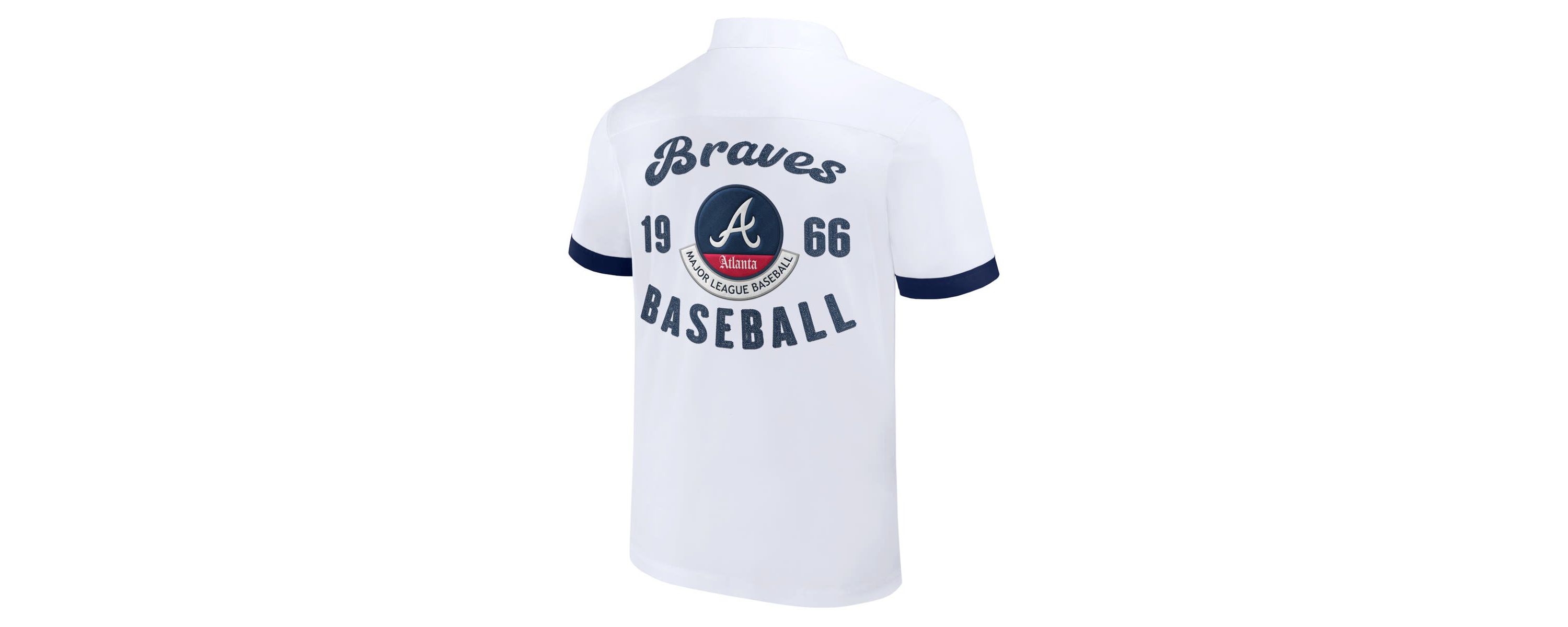 MLB Atlanta Braves Bowling Button-Up Shirt