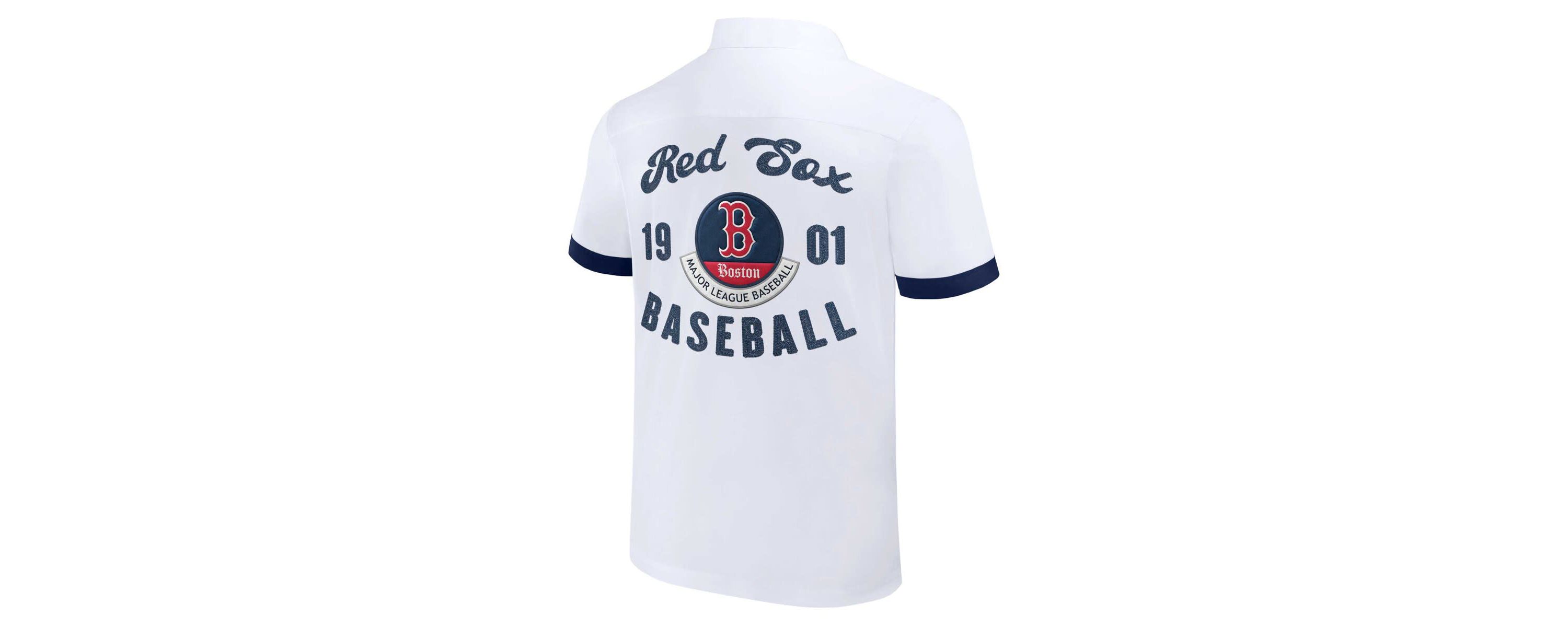 Boston Red Sox MLB Boston Sox Bowling Button-Up Shirt