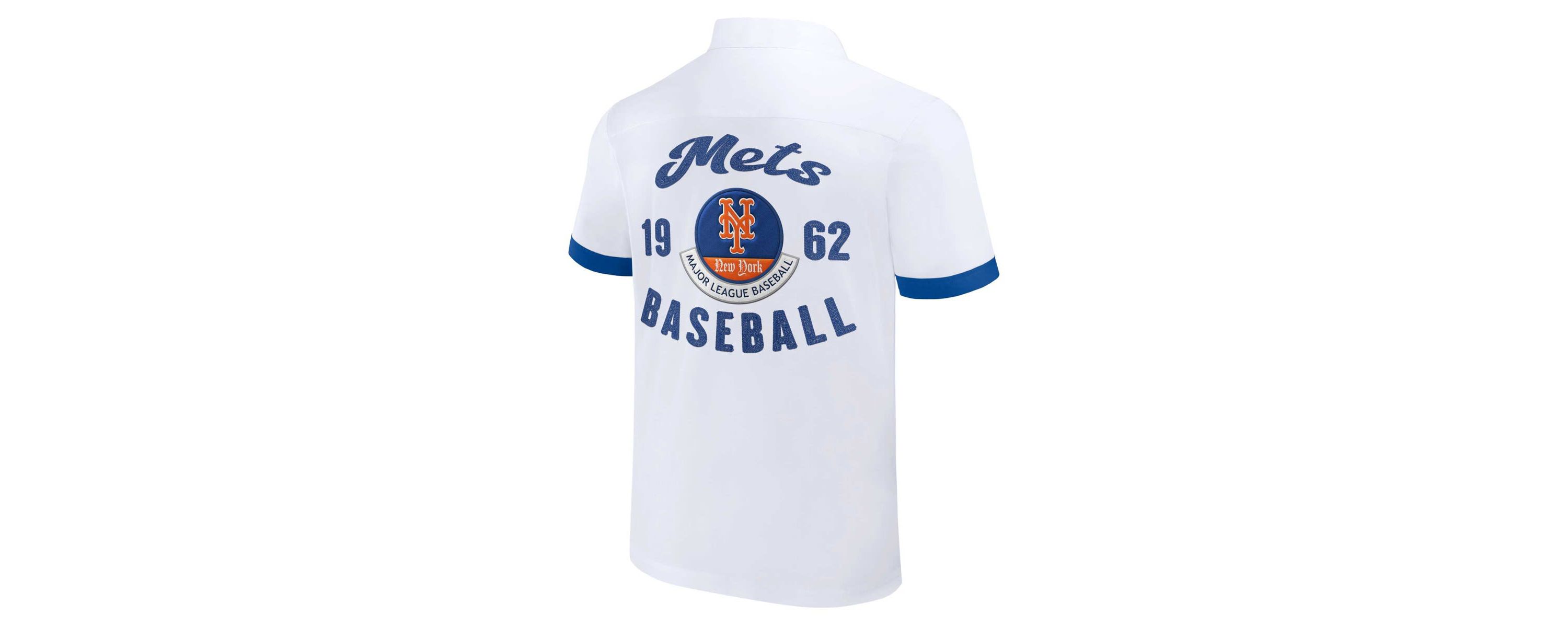 MLB New York Mets Bowling Button-Up Shirt