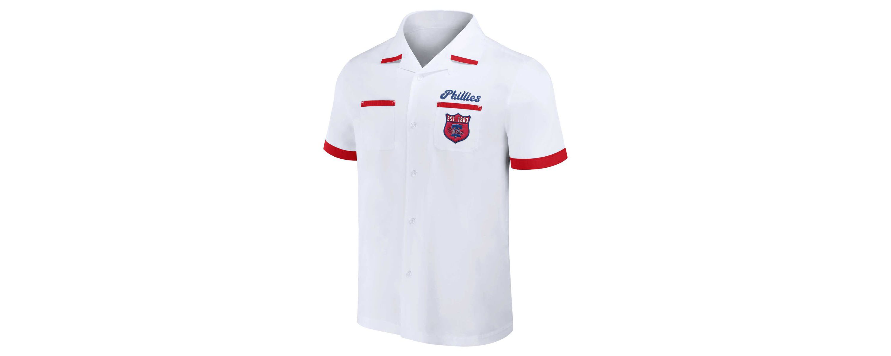 MLB Philadelphia Phillies Bowling Button-Up Shirt