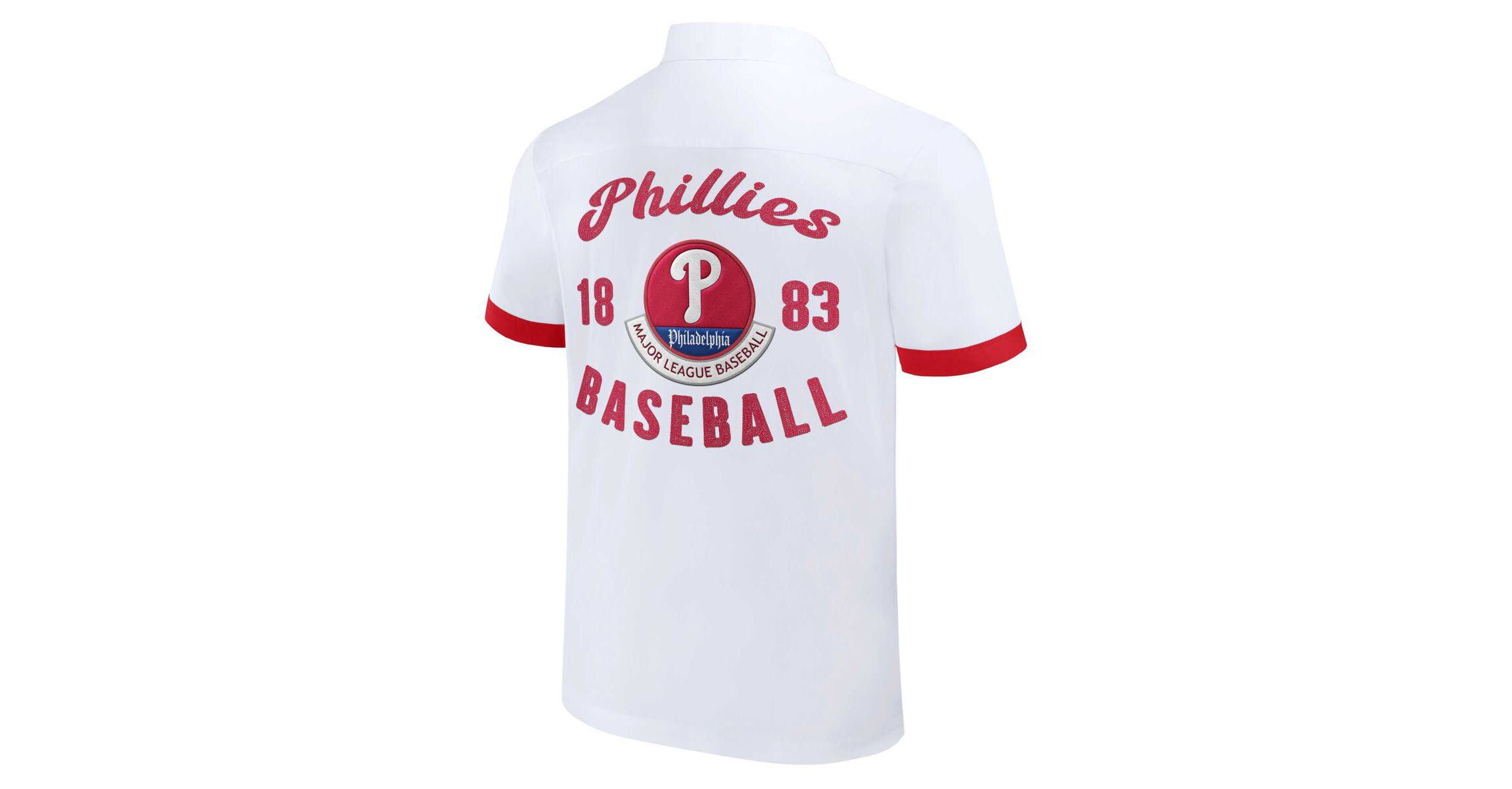 MLB Philadelphia Phillies Bowling Button-Up Shirt