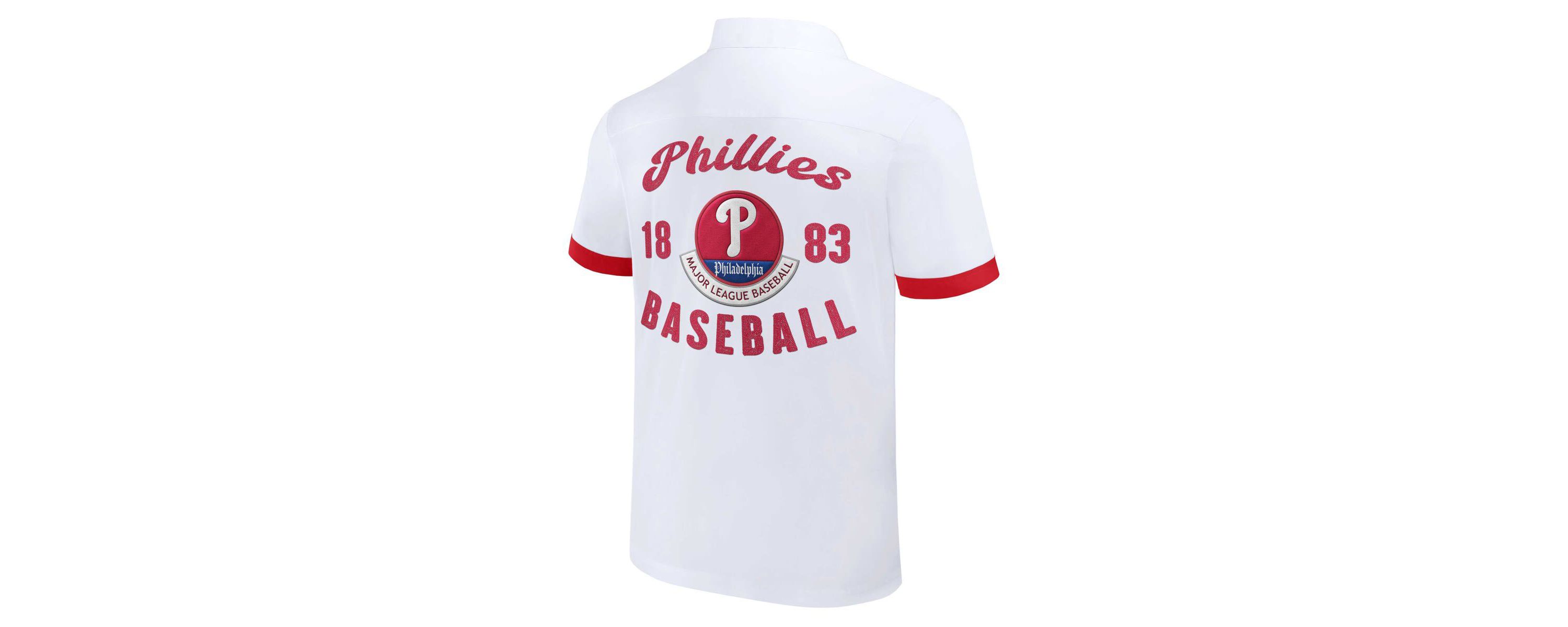 MLB Philadelphia Phillies Bowling Button-Up Shirt