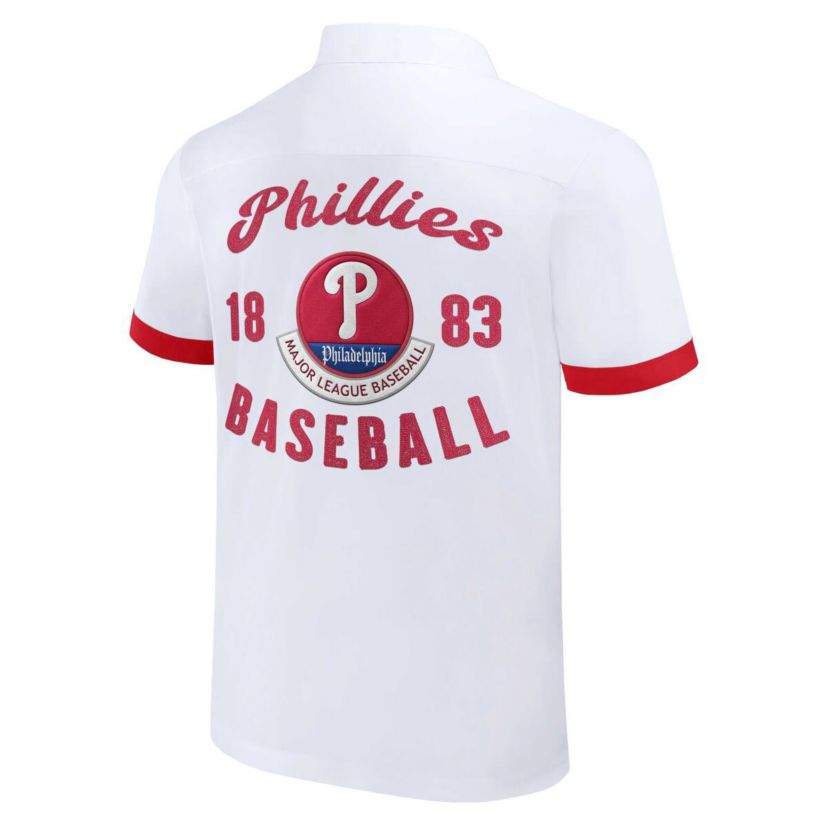 MLB Philadelphia Phillies Bowling Button-Up Shirt