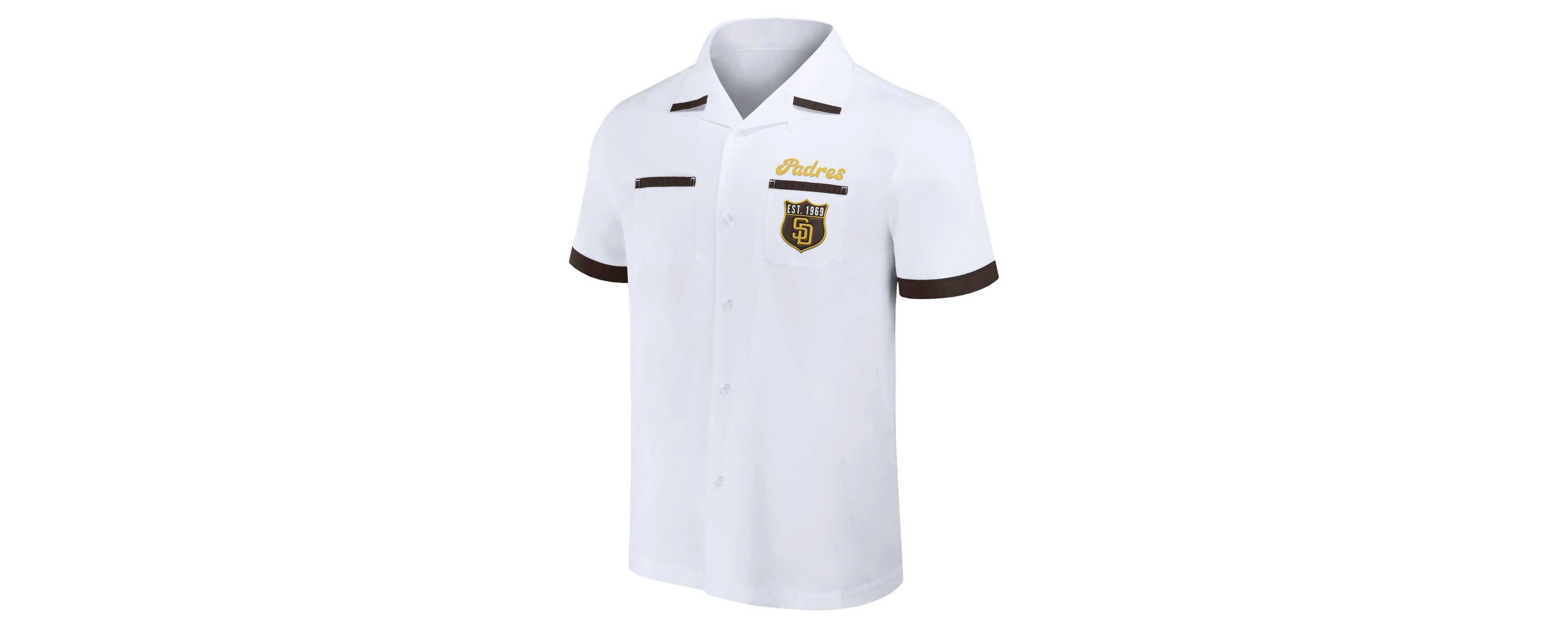 MLB San Diego Padres Bowling Button-Up Shirt