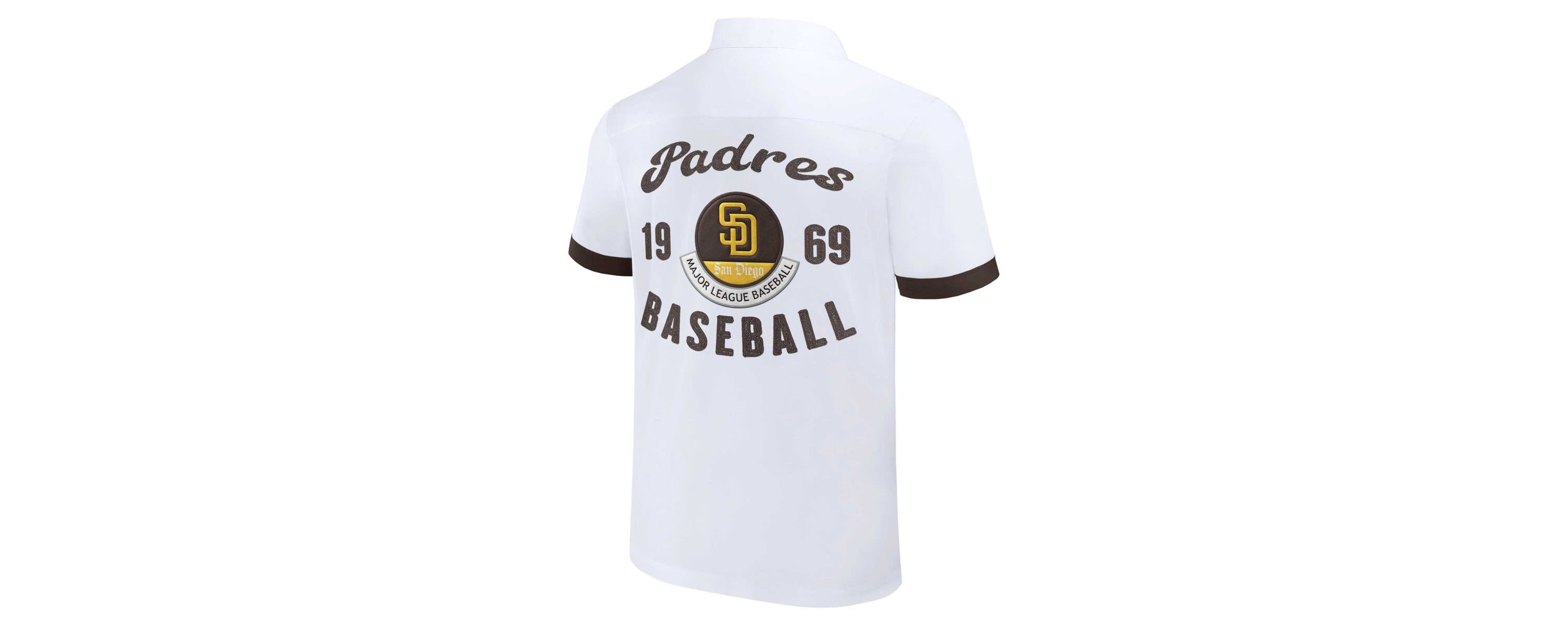 MLB San Diego Padres Bowling Button-Up Shirt