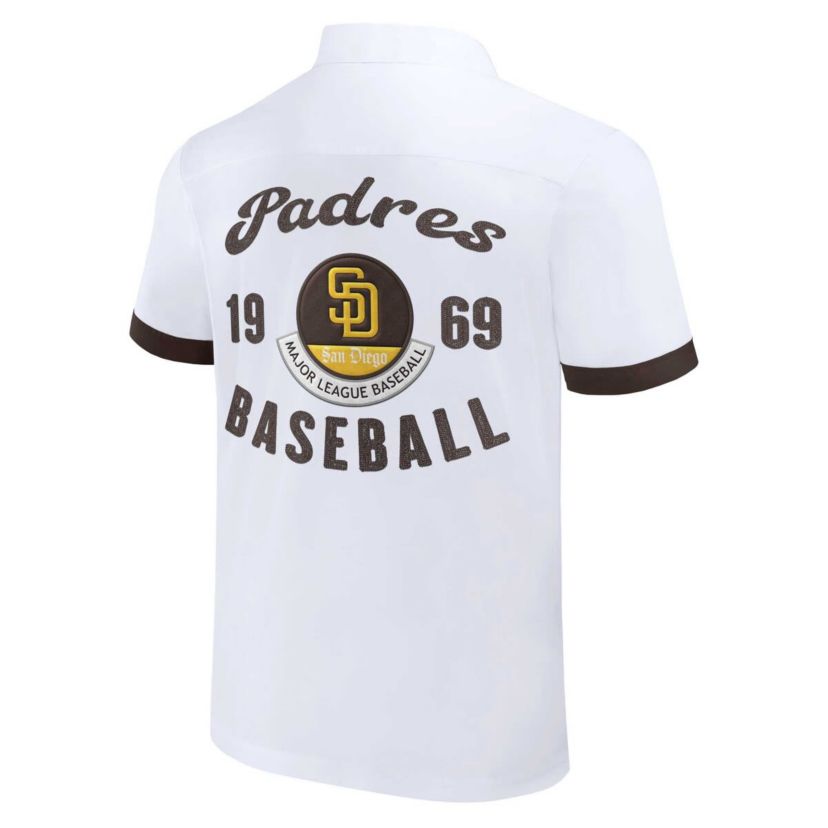 MLB San Diego Padres Bowling Button-Up Shirt