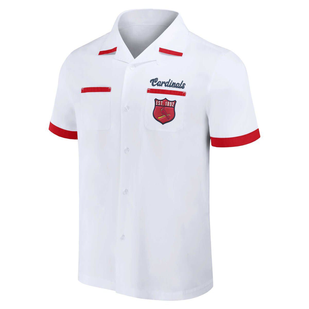 MLB St. Louis Cardinals Bowling Button-Up Shirt