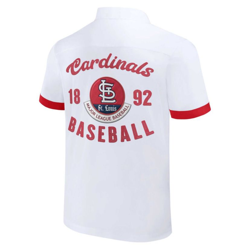 MLB St. Louis Cardinals Bowling Button-Up Shirt