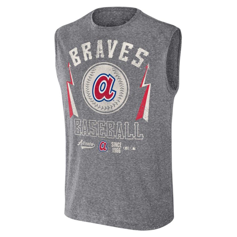 MLB Atlanta Braves Relaxed-Fit Muscle Tank Top