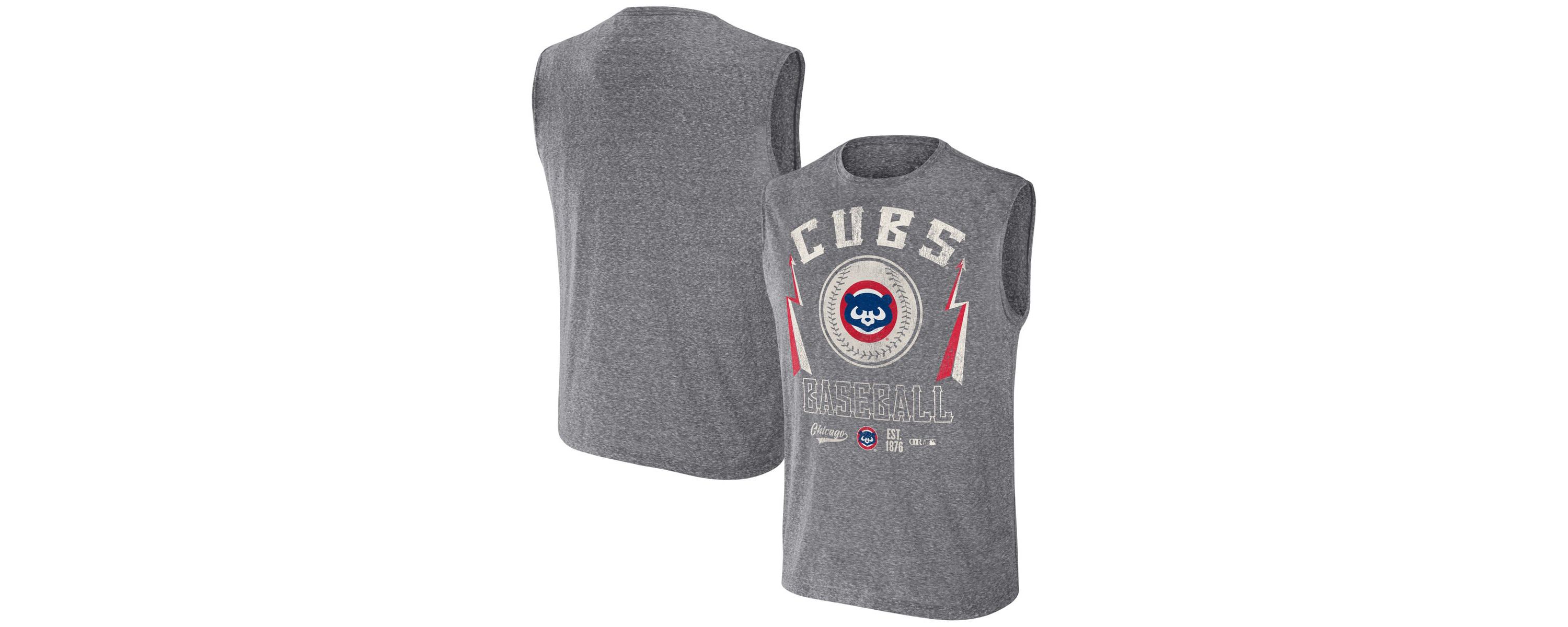 MLB Chicago Cubs Relaxed-Fit Muscle Tank Top