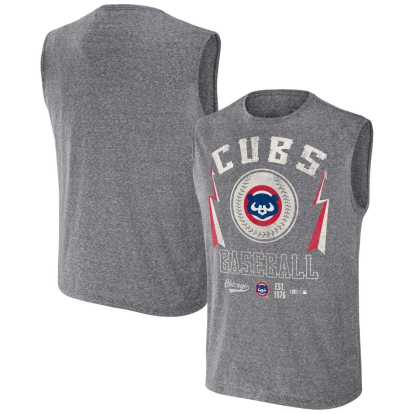 MLB Chicago Cubs Relaxed-Fit Muscle Tank Top
