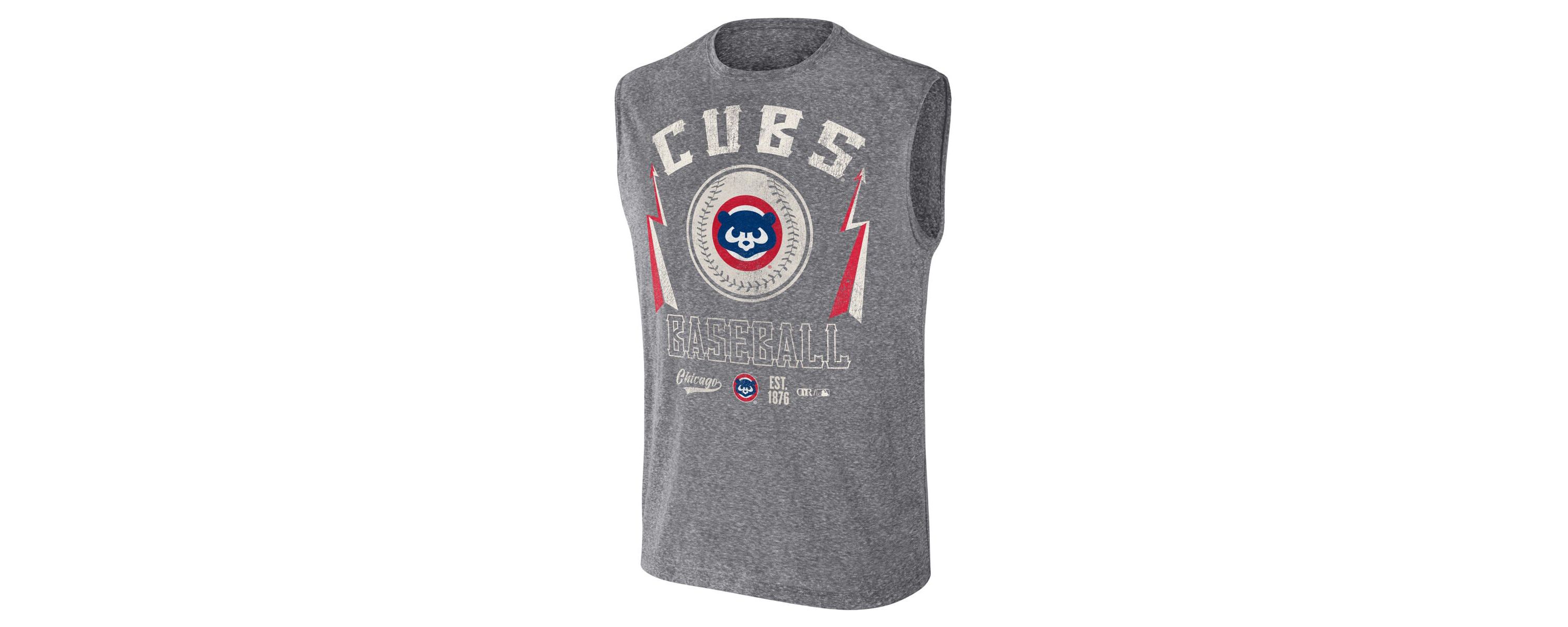 MLB Chicago Cubs Relaxed-Fit Muscle Tank Top