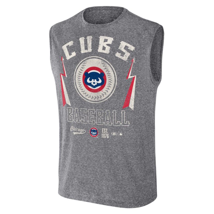 MLB Chicago Cubs Relaxed-Fit Muscle Tank Top