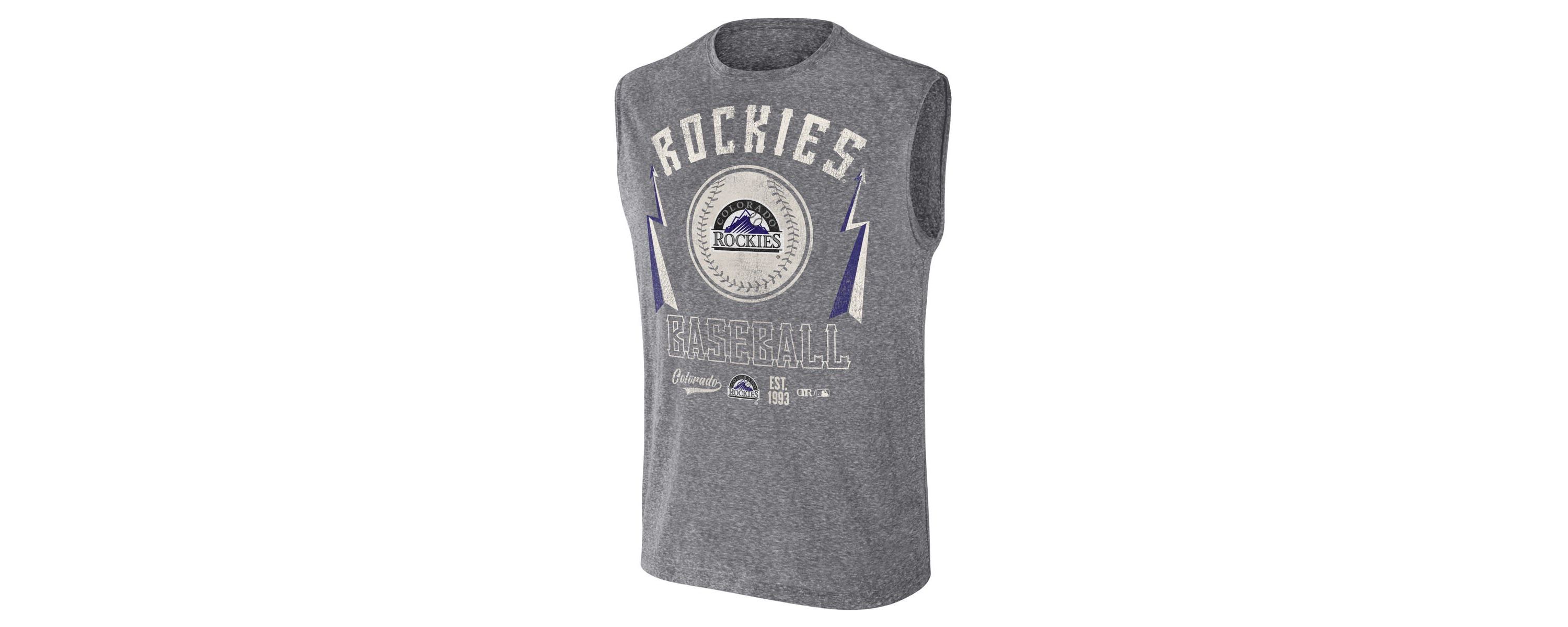 MLB Colorado Rockies Relaxed-Fit Muscle Tank Top