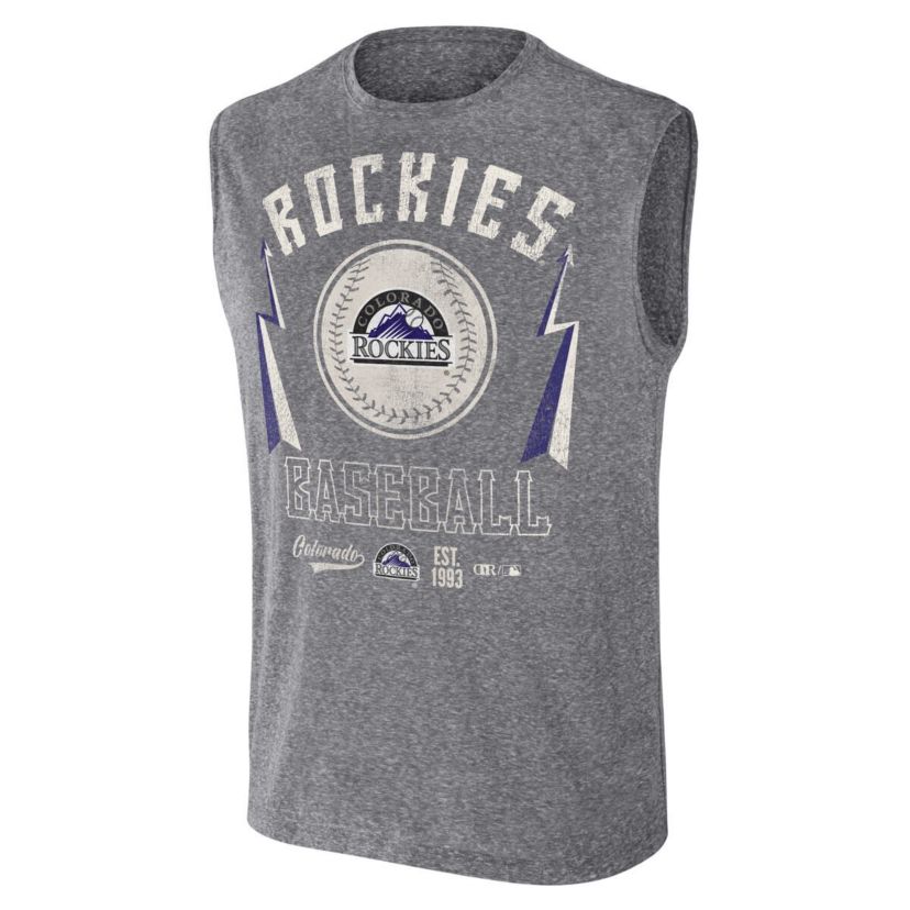 MLB Colorado Rockies Relaxed-Fit Muscle Tank Top