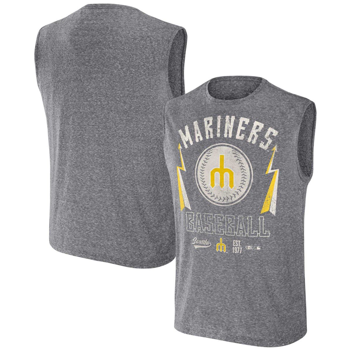 MLB Seattle Mariners Relaxed-Fit Muscle Tank Top