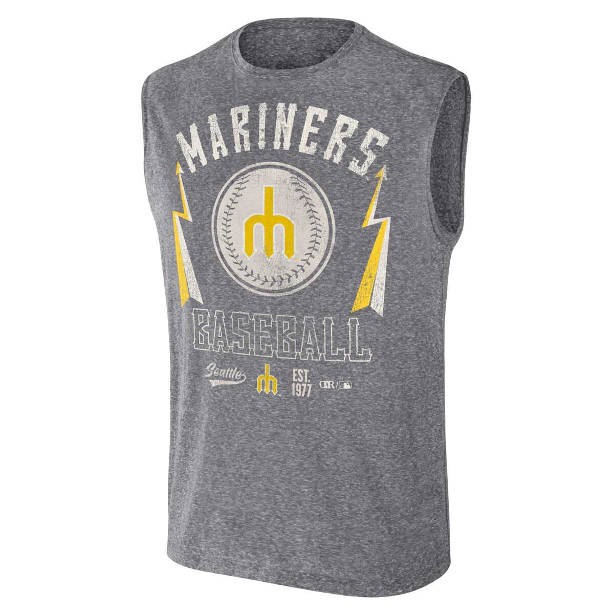 MLB Seattle Mariners Relaxed-Fit Muscle Tank Top