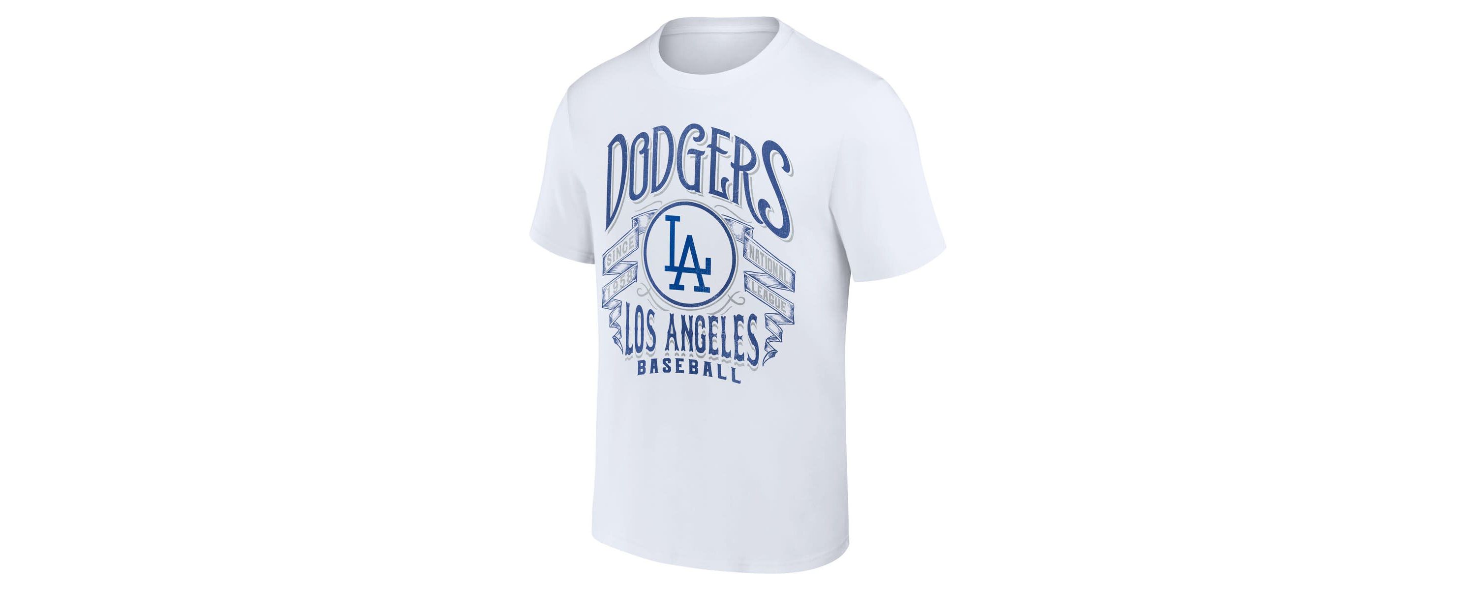 MLB Los Angeles Dodgers Distressed Rock T-Shirt