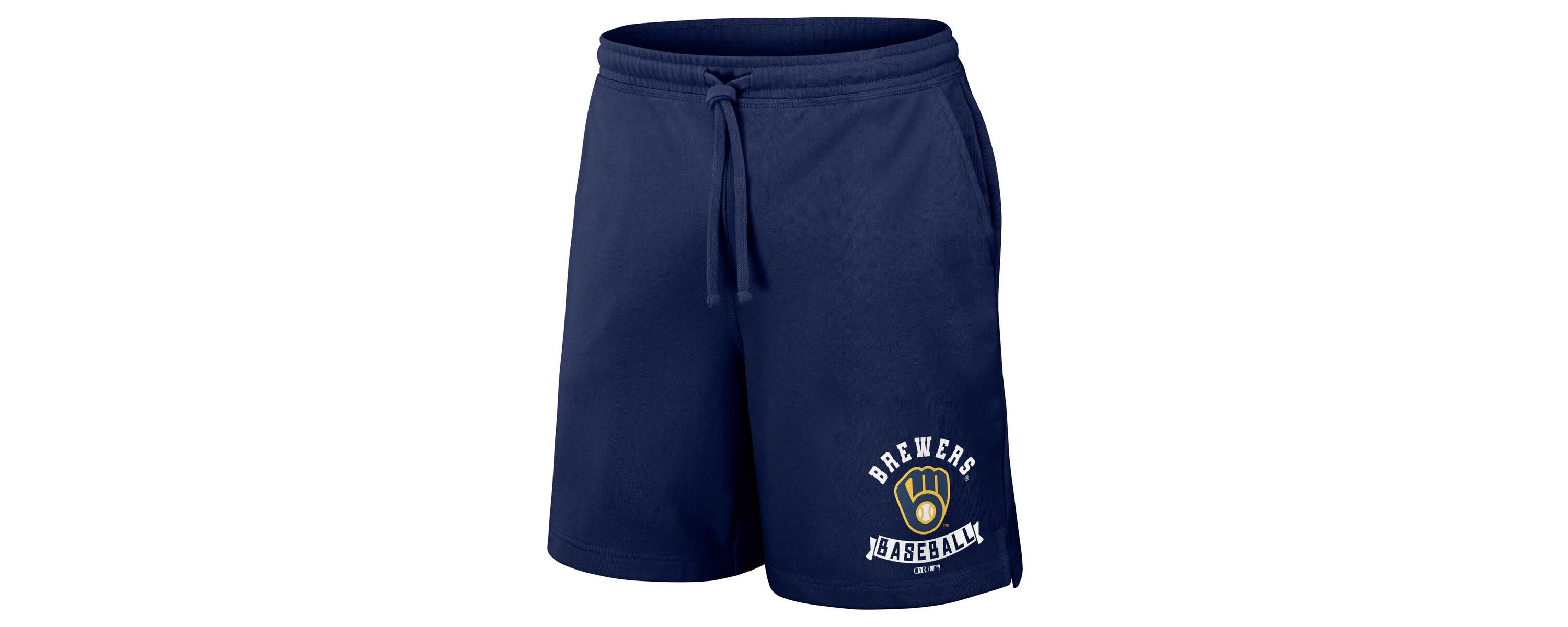 MLB Milwaukee Brewers Team Color Shorts