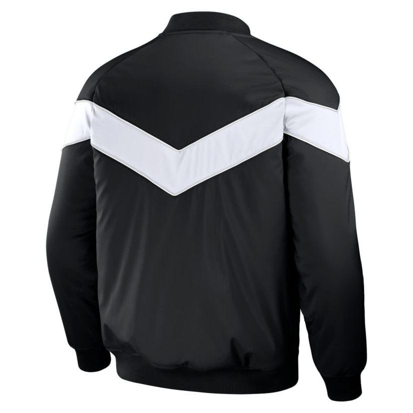 Chicago White Sox MLB Chicago Sox Baseball Raglan Full-Snap Jacket