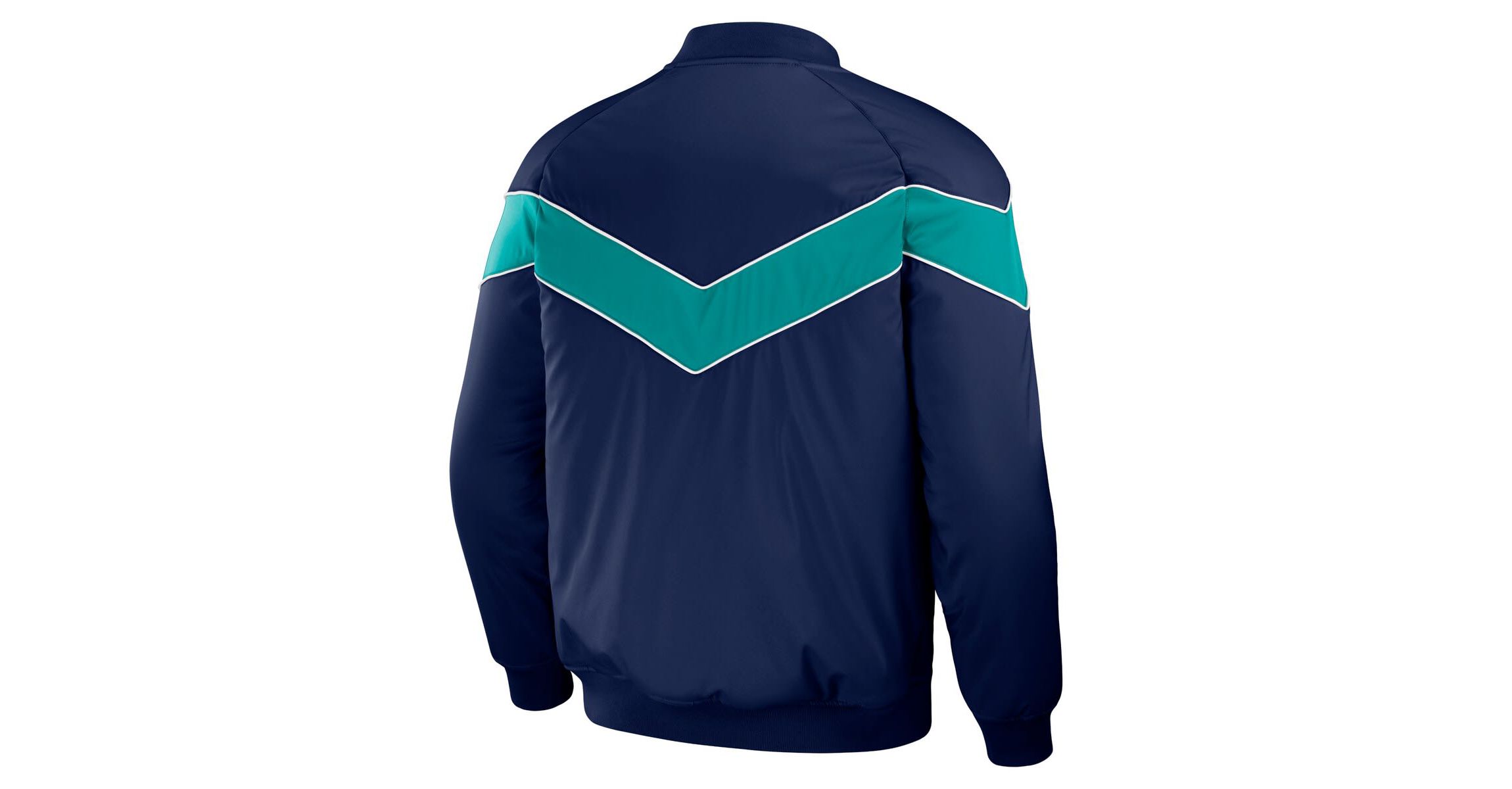 MLB Seattle Mariners Baseball Raglan Full-Snap Jacket
