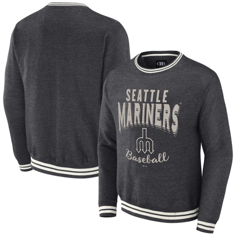 MLB Seattle Mariners Vintage Pullover Sweatshirt