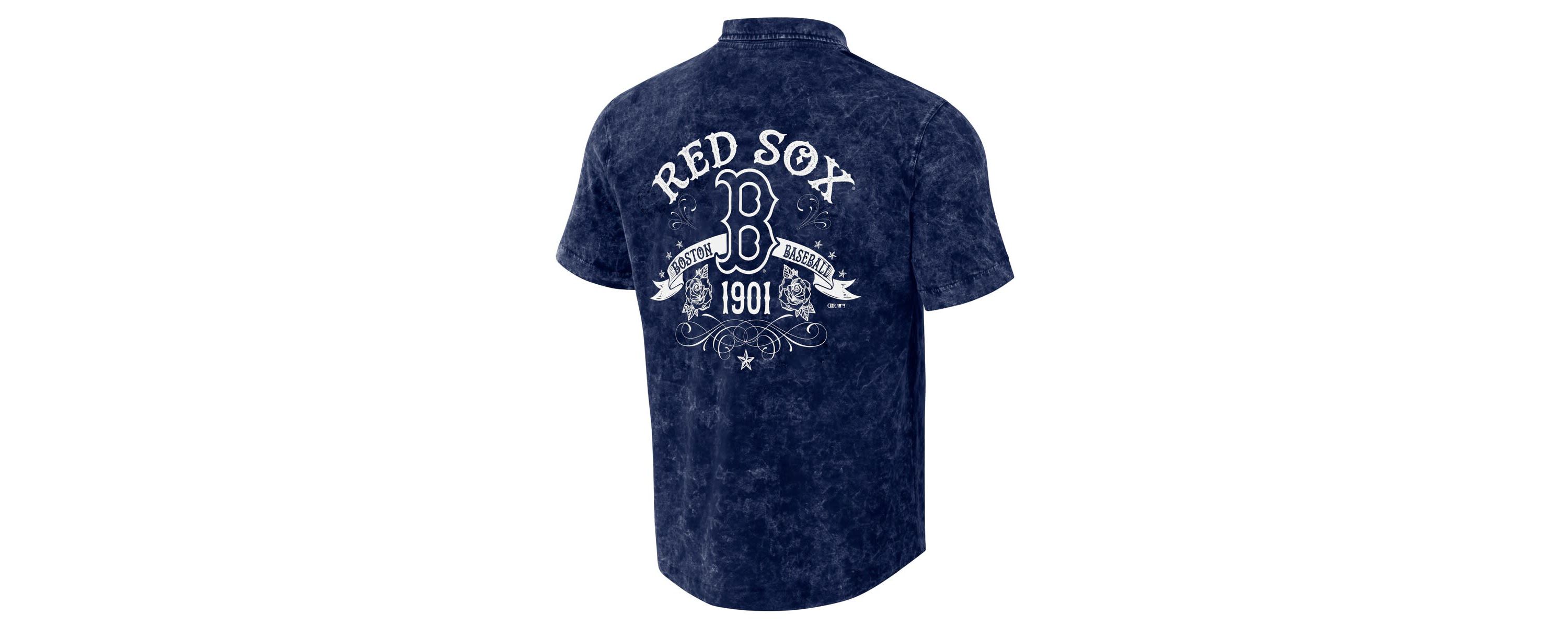 Boston Red Sox MLB Boston Sox Team Color Button-Up Shirt
