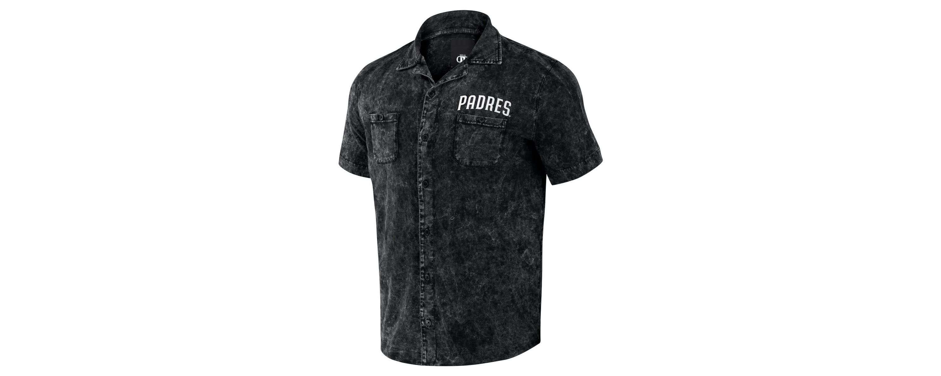 MLB San Diego Padres Team Color Button-Up Shirt