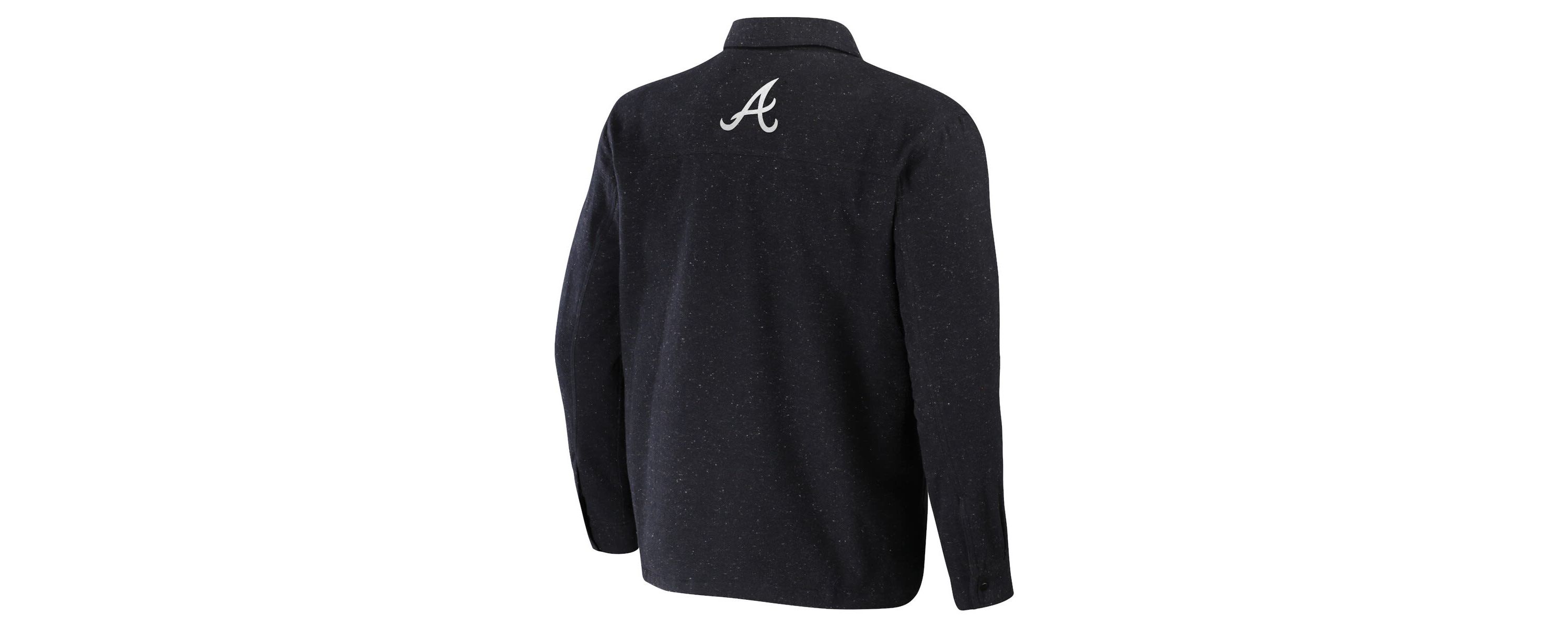 MLB Atlanta Braves Ringstop Full-Snap Shacket