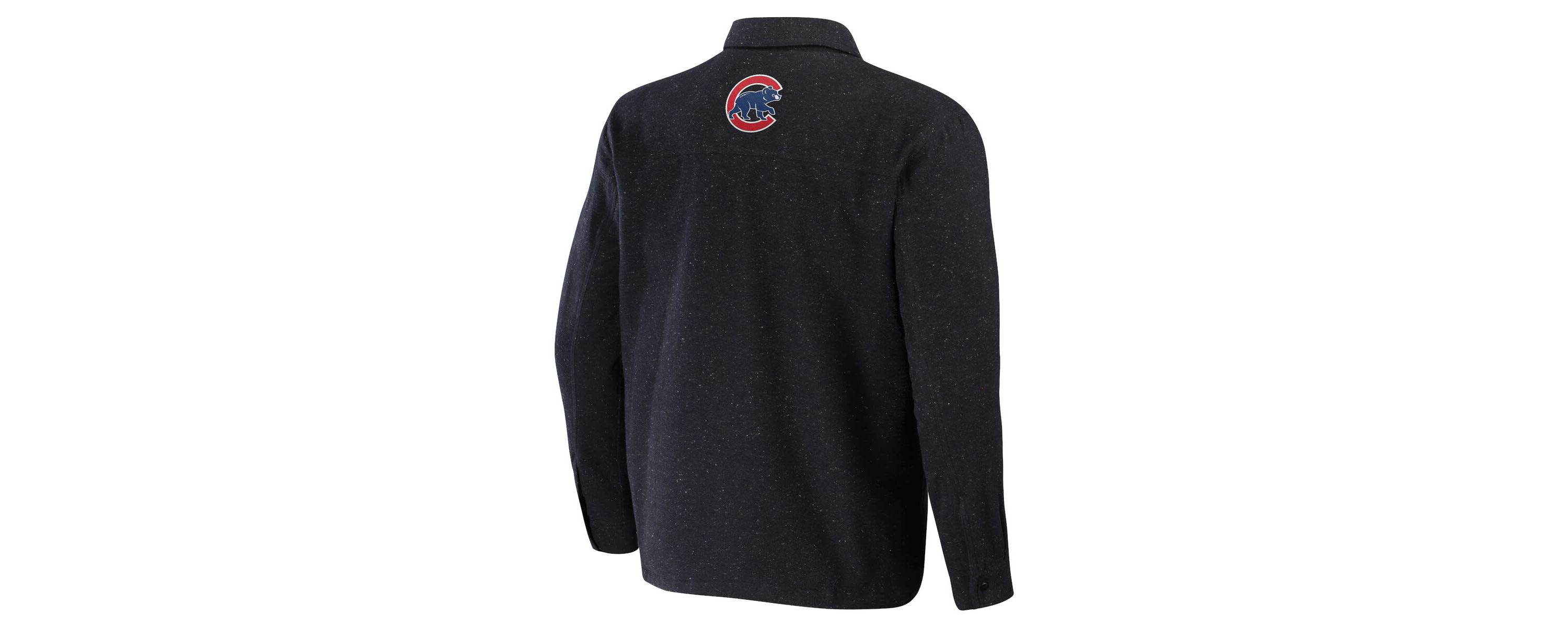 MLB Chicago Cubs Ringstop Full-Snap Shacket