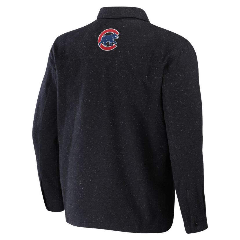 MLB Chicago Cubs Ringstop Full-Snap Shacket