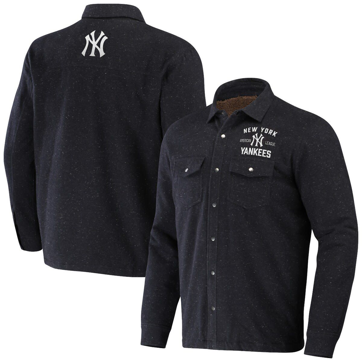 MLB New York Yankees Ringstop Full-Snap Shacket