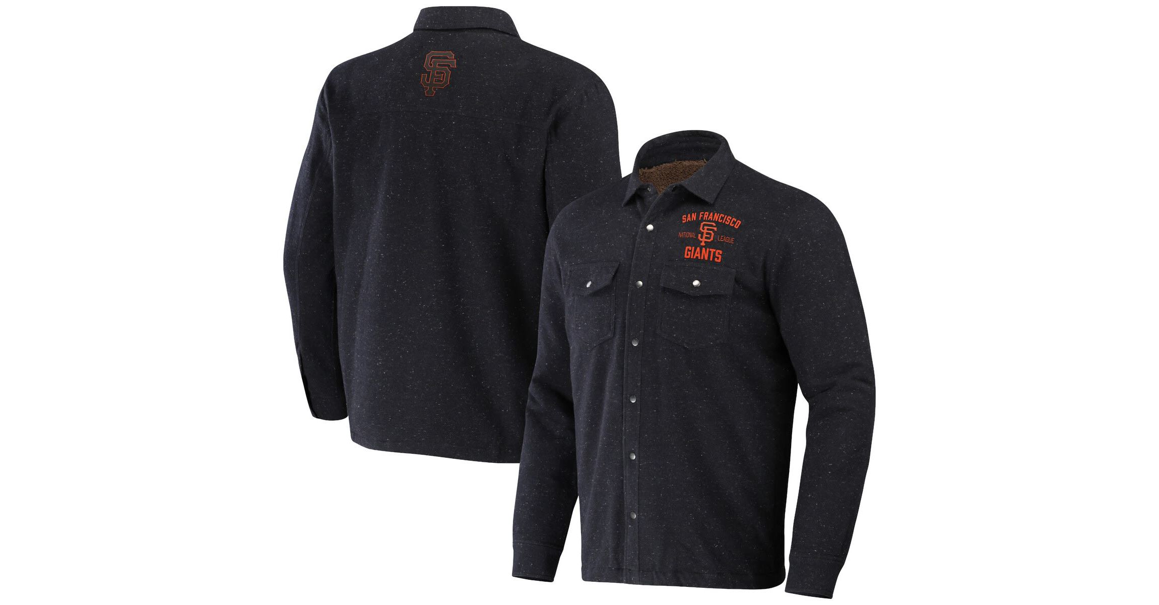 MLB San Francisco Giants Ringstop Full-Snap Shacket