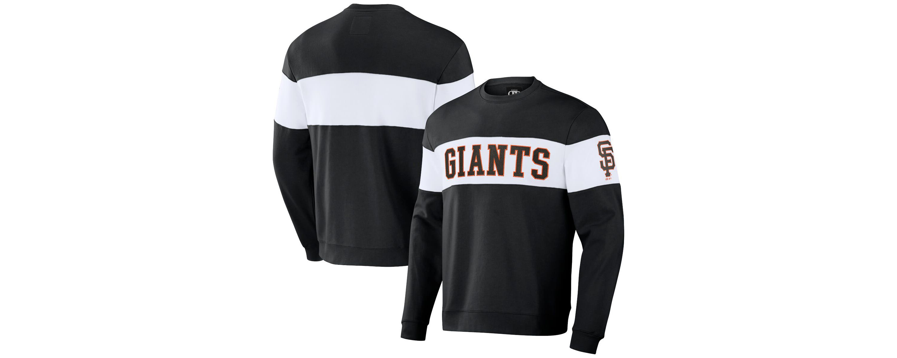 MLB San Francisco Giants Stripe Pullover Sweatshirt