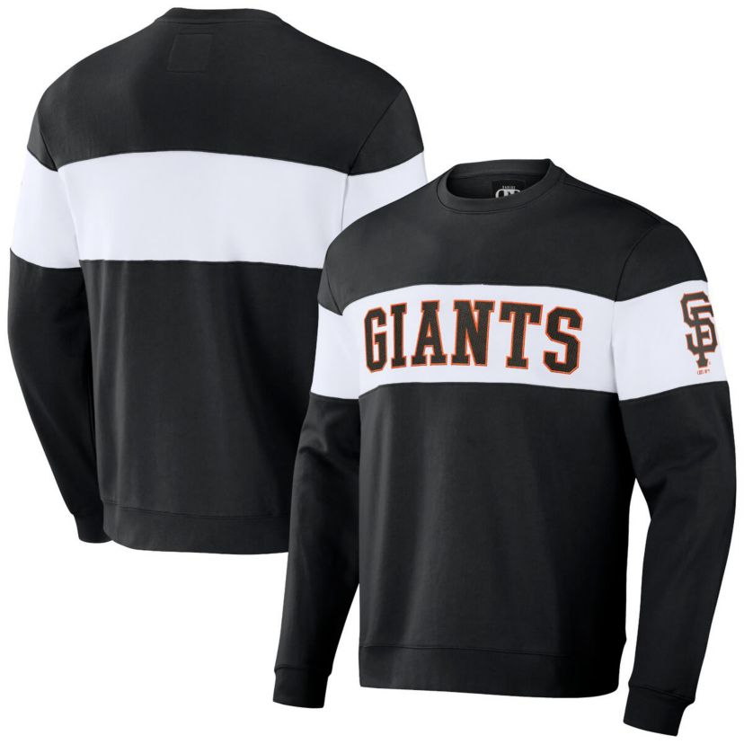 MLB San Francisco Giants Stripe Pullover Sweatshirt