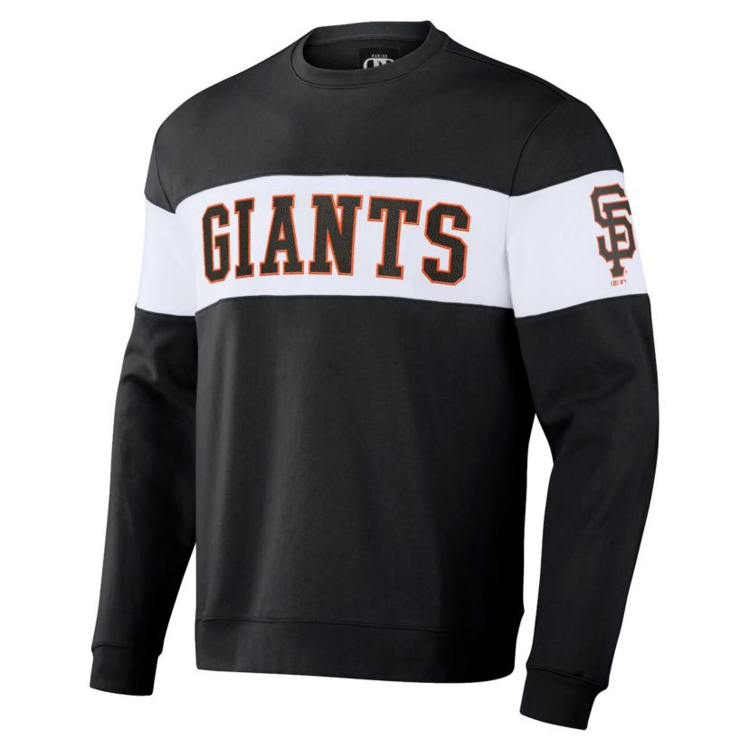 MLB San Francisco Giants Stripe Pullover Sweatshirt