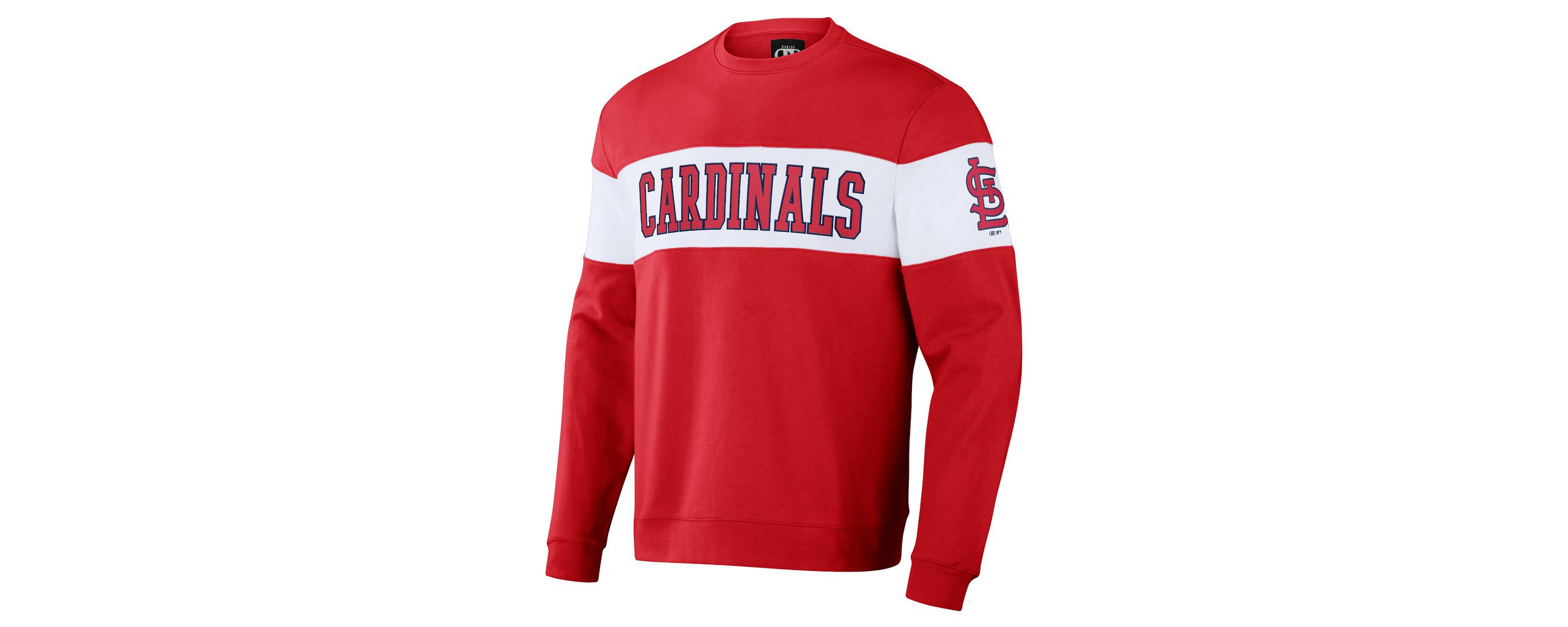 MLB St. Louis Cardinals Stripe Pullover Sweatshirt