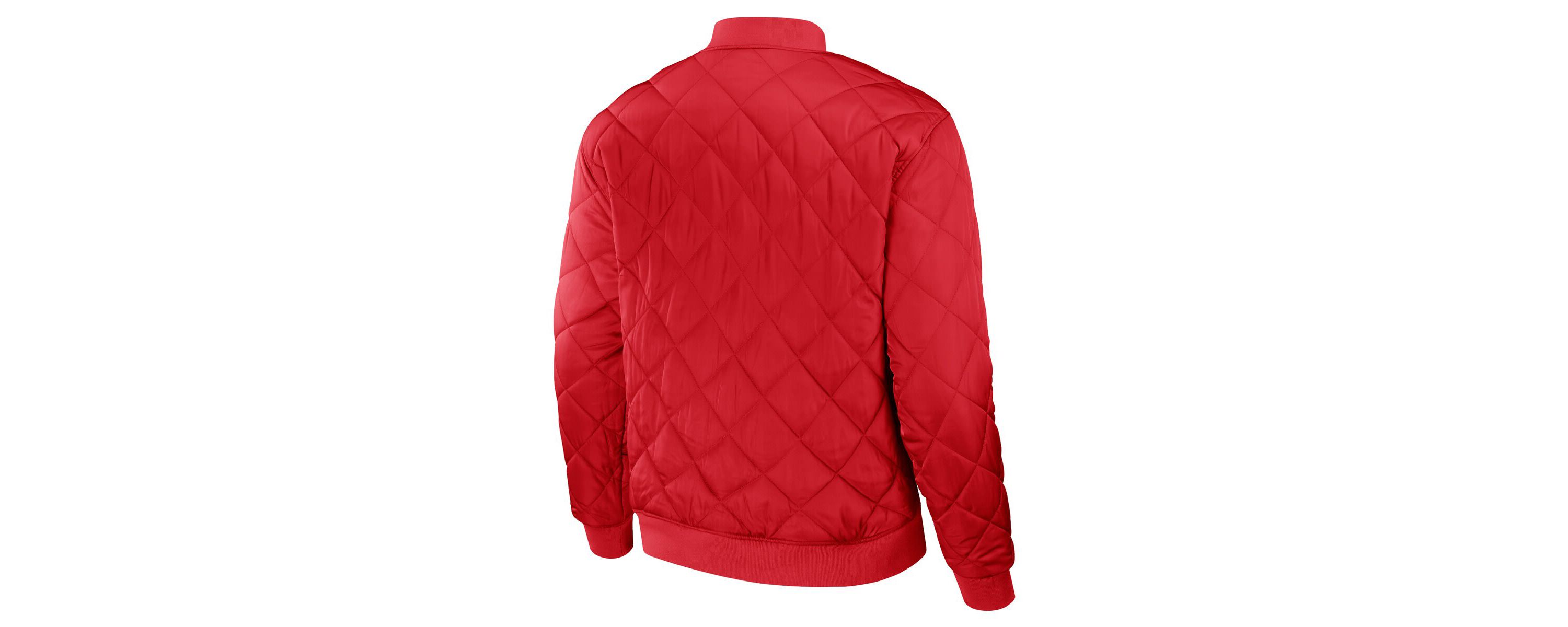 MLB Black/Red St. Louis Cardinals Reversible Full-Zip Bomber Jacket
