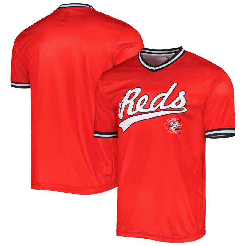 MLB Cincinnati Reds Cooperstown Collection Team Jersey