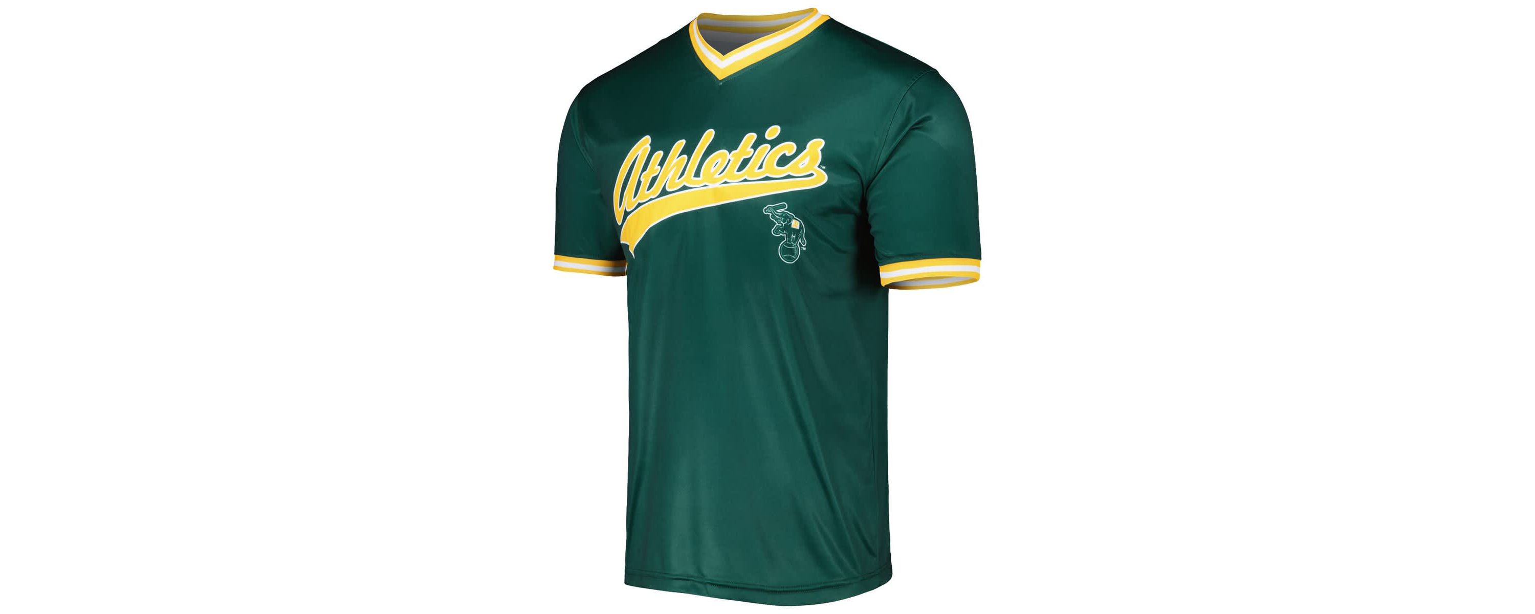 Oakland Athletics MLB Kelly Athletics Cooperstown Collection Team Jersey