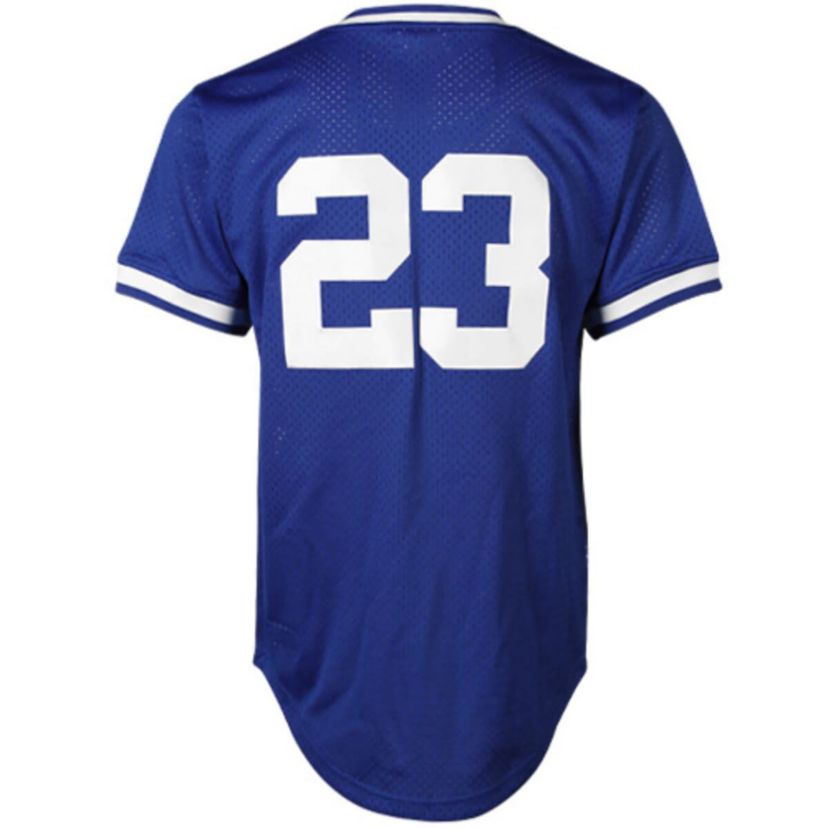 MLB Ryne Sandberg Chicago Cubs Cooperstown Authentic Collection Throwback Replica Jersey - Blue