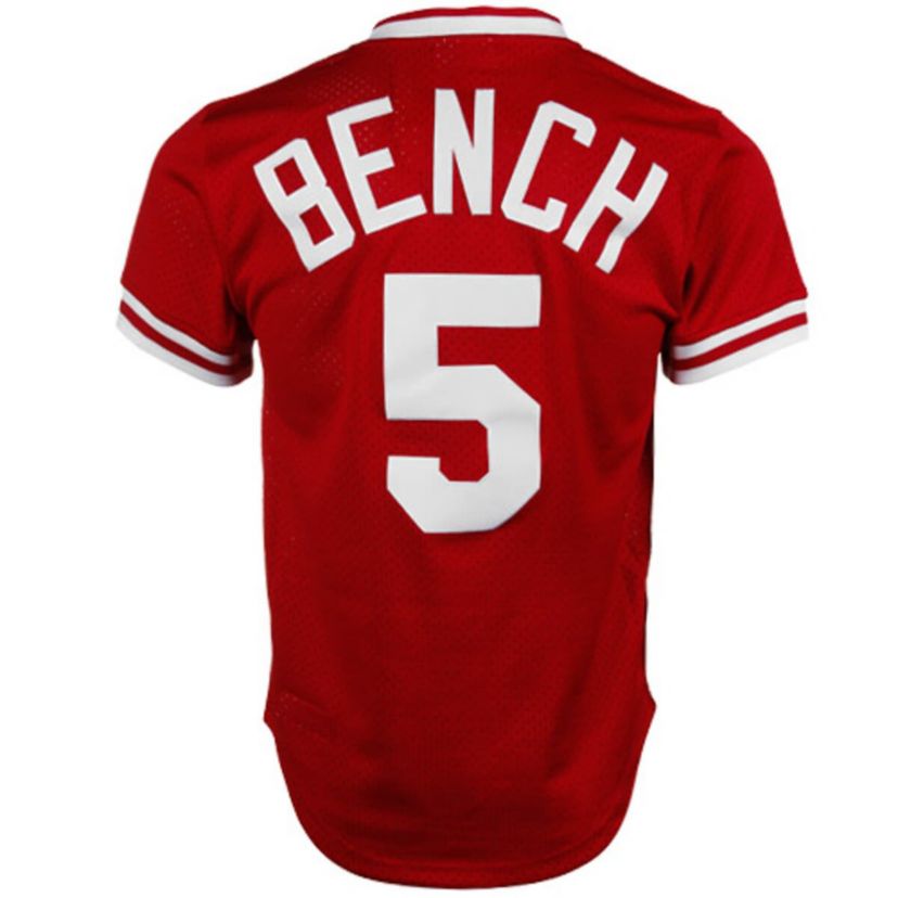 Mitchell & Ness MLB Johnny Bench Cincinnati Reds 1983 Authentic