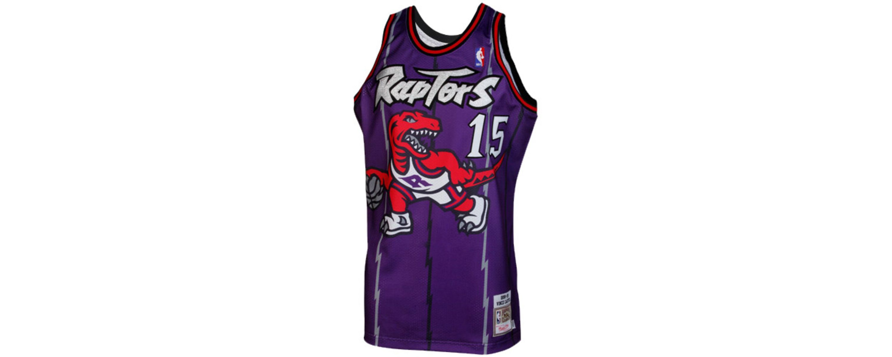 NBA Vince Carter Toronto Raptors 1998/99 Throwback Authentic Jersey - Purple