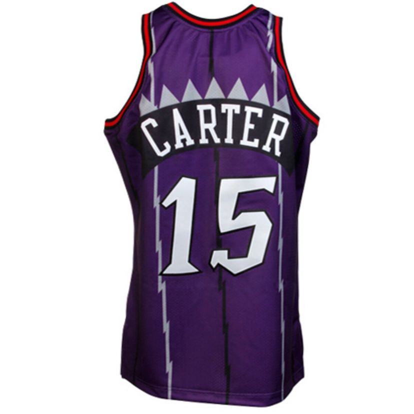 NBA Vince Carter Toronto Raptors 1998/99 Throwback Authentic Jersey - Purple