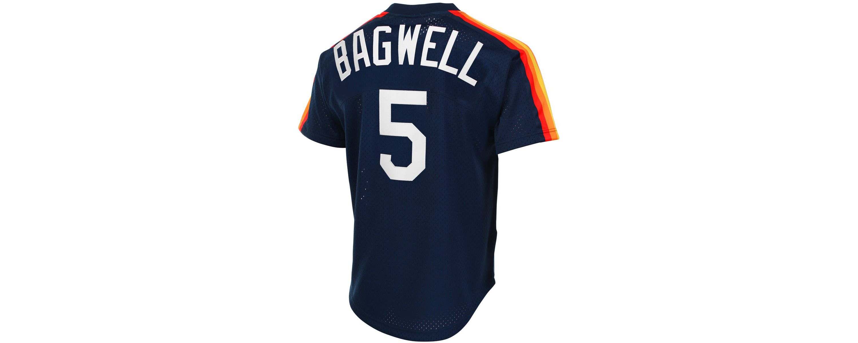 MLB Jeff Bagwell Houston Astros Cooperstown Mesh Batting Practice Jersey