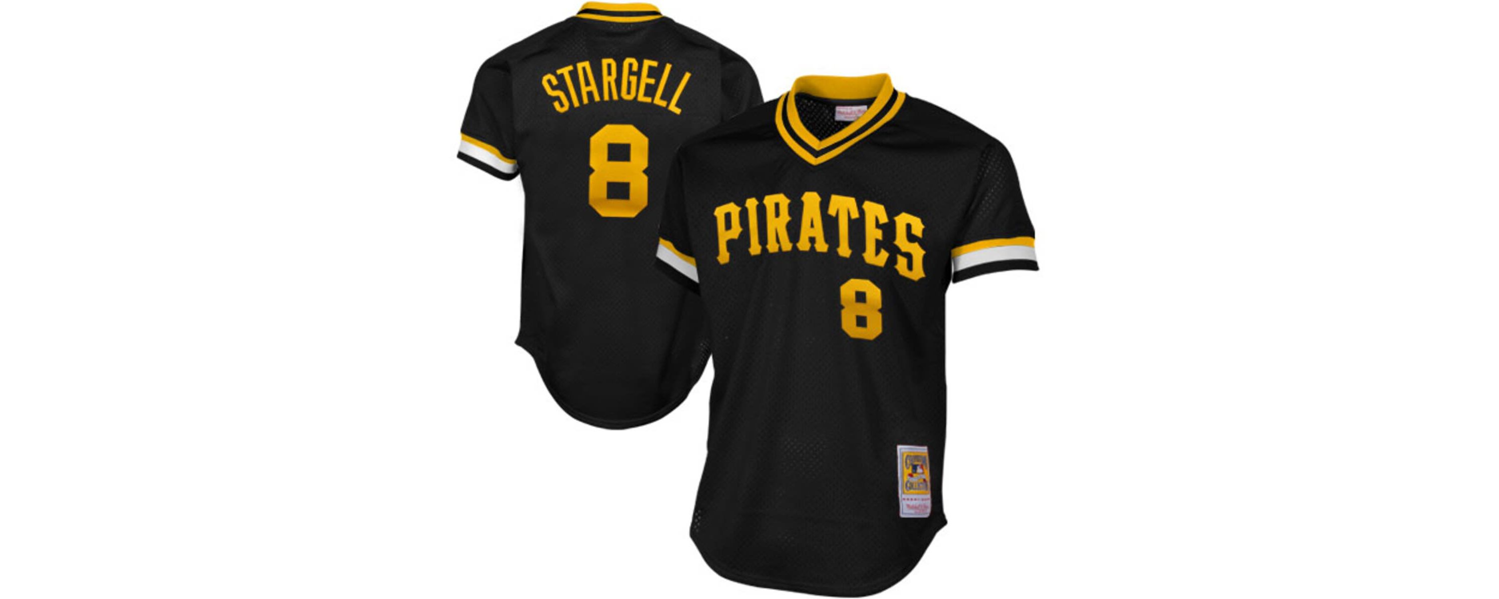 MLB Willie Stargell Pittsburgh Pirates 1982 Authentic Cooperstown Collection Mesh Batting Practice Jersey