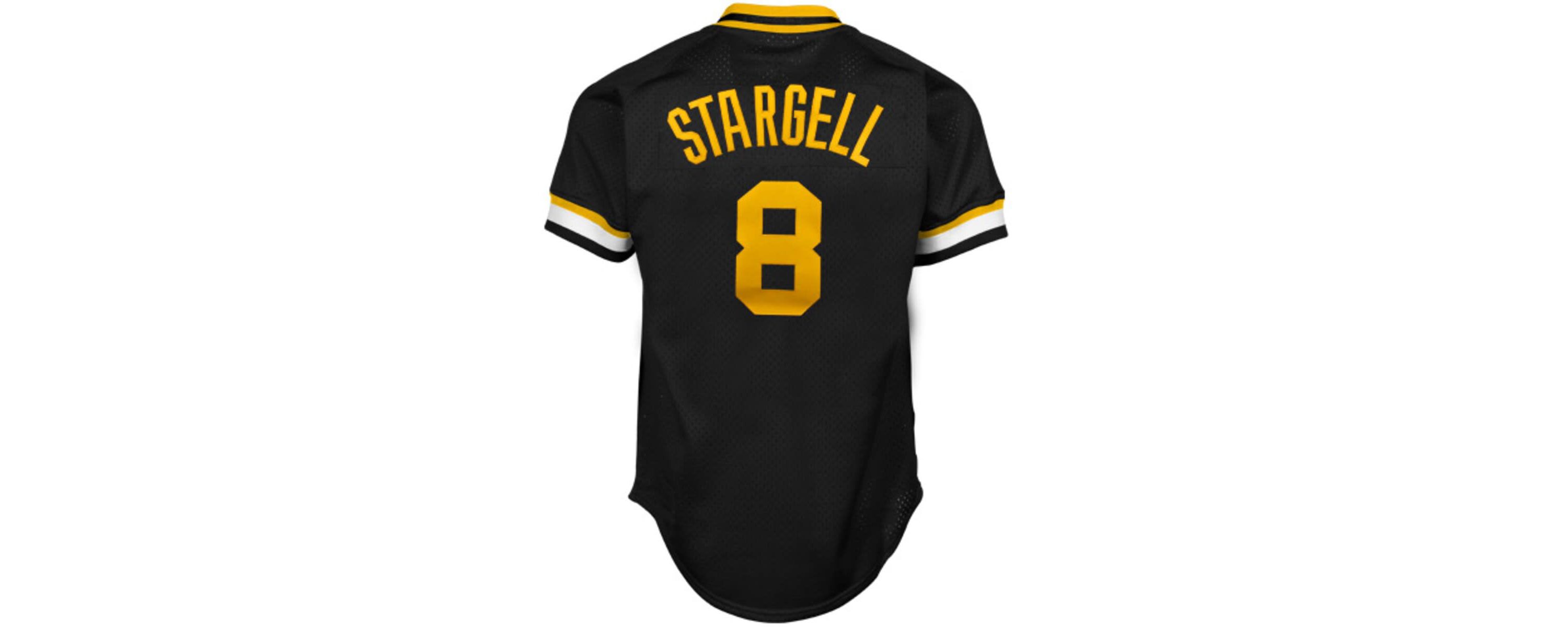 MLB Willie Stargell Pittsburgh Pirates 1982 Authentic Cooperstown Collection Mesh Batting Practice Jersey
