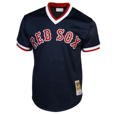 Boston Red Sox MLB Ted Williams 1990 Authentic Cooperstown Collection Batting Practice Jersey - Blue